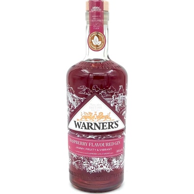 Warner's Raspberry Gin 40% 0,7 l (holá láhev)