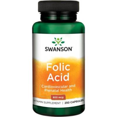 Swanson Folic Acid 800 mcg [250 капсули]