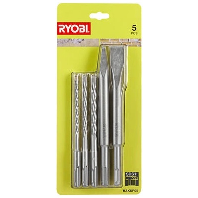 Sada SDS+ bitů a sekáčů Ryobi RAKSP05 5ks (5132004837)