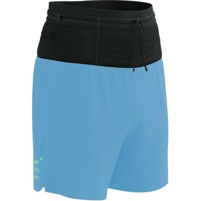 Compressport kraťasy Trail Racing 2-IN-1 modrá
