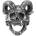 NNM пръстен Skull - SS8-406R