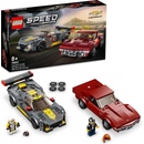 Stavebnice LEGO® LEGO® Speed Champions 76903 Chevrolet Corvette C8.R a 1968 Chevrolet Corvette