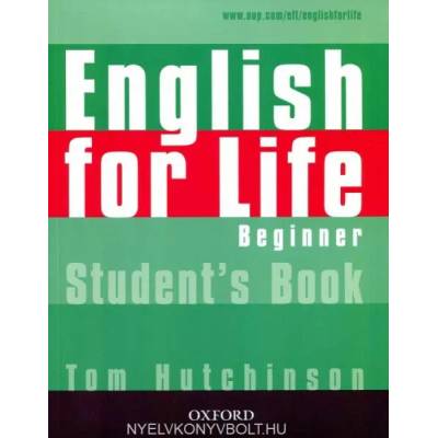 English for Life Beginner Student's Book | Thomas Hutchinson