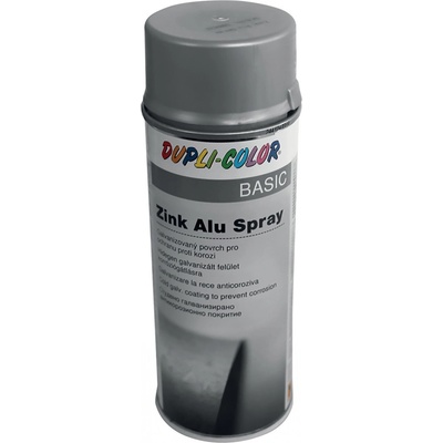 Barva ve spreji pro ploty PILECKÝ 400 ml stříbrná ZINK ALU