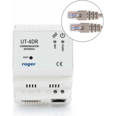 Komunikačné rozhranie RS485/Ethernet pre systém RACS 4 Roger UT-4DR EC-09609