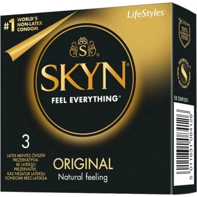 Skyn 3 бр. Нелатексови презервативи Skyn Original