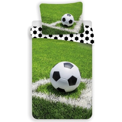 Sconto obliečky FUTBAL zelená 70x90 140x200