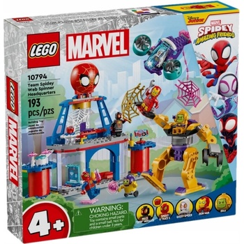 LEGO® Marvel 10794 Pavoučí základna Spideyho týmu