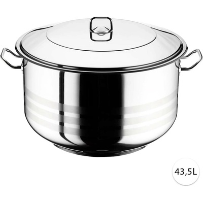 Arian Velký nerezový gastro hrnec s poklicí 43,5L 10492
