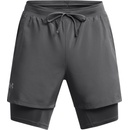 Under Armour Launch 5'' 2-IN-1 shorts M 1382640-025 gray