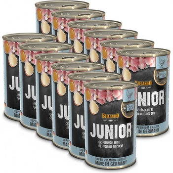Belcando Junior Hydina s vajcom 12 x 400 g