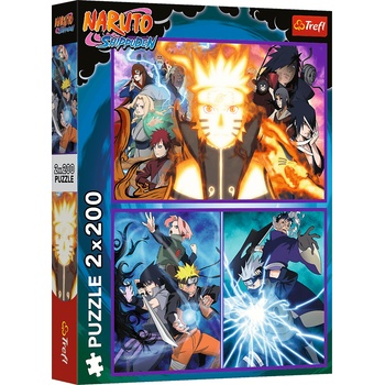 Trefl - Puzzle 2x200 Naruto Shippuden - 200 piese