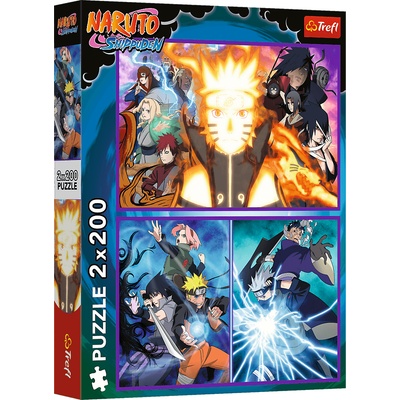 Trefl - Puzzle 2x200 Naruto Shippuden - 200 piese