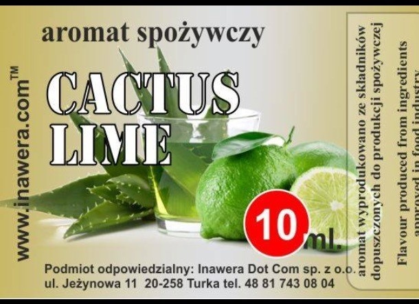Inawera Kaktus s limetkou 10 ml od 69 K - Heureka.cz