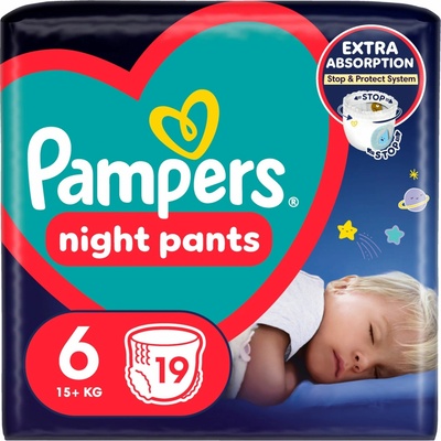 Pampers Night Pants 6 19 Ks