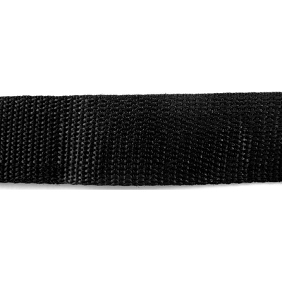 Polypropylénový popruh - čierná - šírka 3 cm
