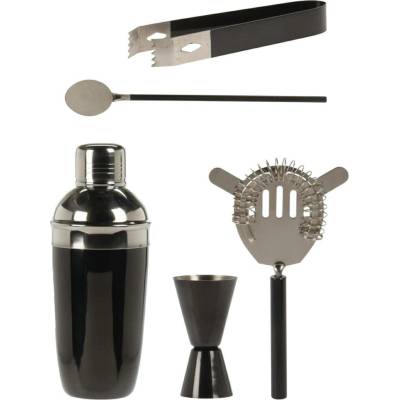 Excellent Houseware Barmanská souprava Black 5-dílná
