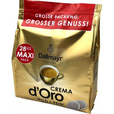 Dallmayr Кафе Dallmayr Crema D'oro Mild & Fein за кафемашина Philips Senseo, 28 дози (10249)