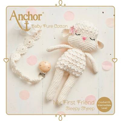 Kompletní sada na háčkování AMIGURUMI KIT - Ovečka
