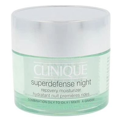 Clinique Superdefense хидратиращ нощен крем за лице 50 ml за жени