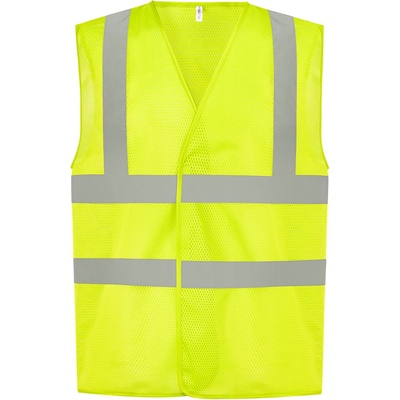 Yoko HI-VIS HVW120 / Мрежеста предпазна жилетка - HV жълта M (79W120zv802)