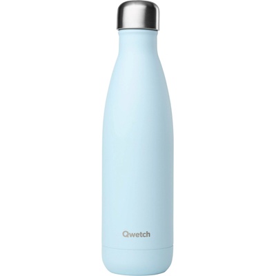 Qwetch ORIGINALS izolovaná lahev 500 ml Pastelově modrá