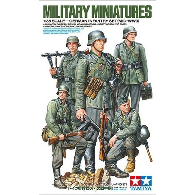 Tamiya German Infantry Set 5 Crew 1:35