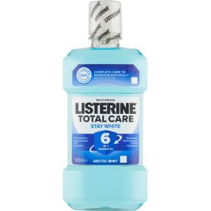 Johnson & Johnson Listerine ÚV 500ml остава бял