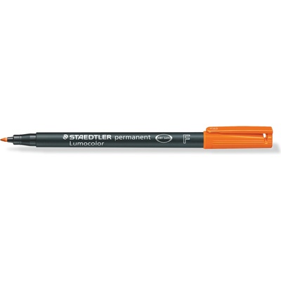 STAEDTLER Маркер Staedtler Lumocolor 318 OHP F, оранжев (21108-А-ОРАНЖЕВ)