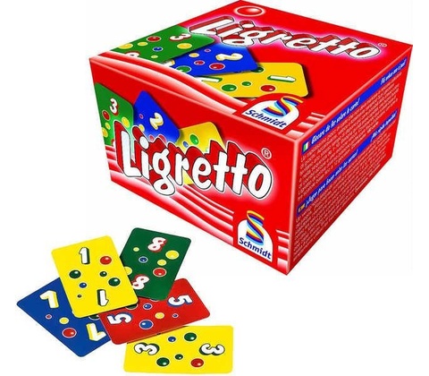 Asmodee Ligretto červené