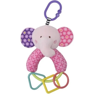 Дрънкалка Lorelli Toys - Слонче с фигурки (10191400005)
