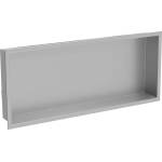 Mexen X-Wall-R нишева полица с яка 75 x 30 см, инокс - 1910753010 (1910753010)