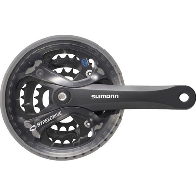 SHIMANO kliky s převodníkem - ACERA 175mm 42/32/22 - černá