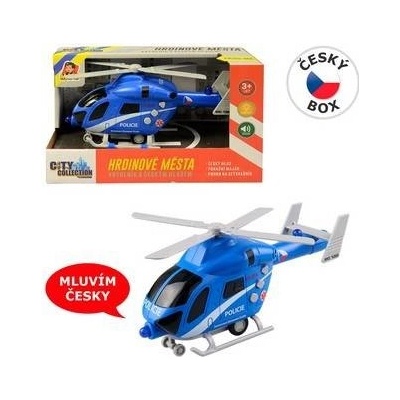 MaDe Policejní vrtulník české zvuky a světlo