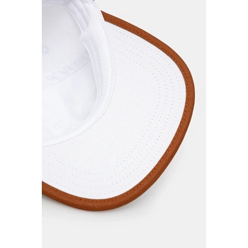 Drôle de Monsieur Шапка с козирка Drôle de Monsieur La Casquette Drule Tennis в бяло с изчистен дизайн G-CP173-CO138-WT (G.CP173.CO138.WT)