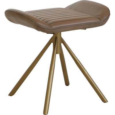 Premier Housewares Сива кожена табуретка Buffalo - Premier Housewares (5529625)