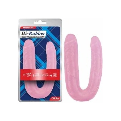 Boss of Toys Ganged pink zylaste dildos lesbian sex 22.5 cm