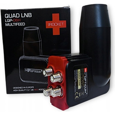 Opticum Red Rocket Quad LNB 0,1 dB