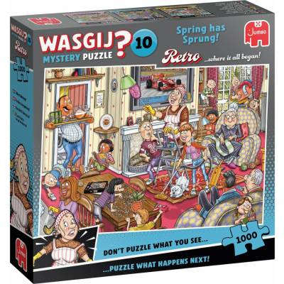 WASGIJ JUMBO Retro Mystery 10 Jaro je tu! 1000 dílků
