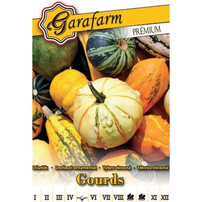 Tekvica okrasná Gourds rôznorodá zmes
