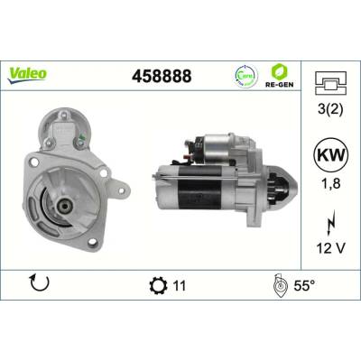 Štartér VALEO 458888