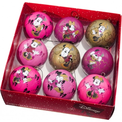 Disney Sada vánočních ozdob Minnie 9 kusů