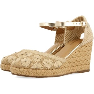 GIOSEPPO Bennett Wedge Espadrilles - Beige (Natural)