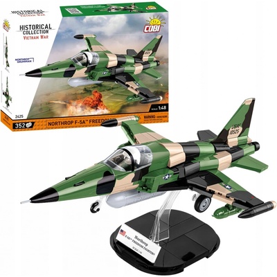 COBI 2425 Vietnam War Northrop F-5A Freedom Fighter, 1:48, 352 kostek