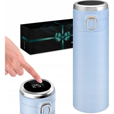 Murrano termohrrnek modrý nerezová ocel 400 ml s pojistkou víčka