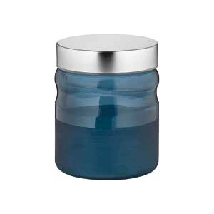  M-132014-Буркан с метална капачка СИН 900ml COBALT (0154395)
