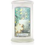 Kringle Candle Tea & Cookies ароматна свещ 624 гр