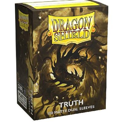 Протектори за карти Dragon Shield - Matte Dual Sleeves Standard Size, Truth (100 бр. )