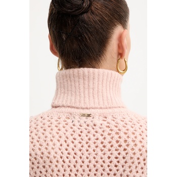 Fracomina Пуловер Fracomina в розово с поло FS25WT7009K45701 (FS25WT7009K45701)