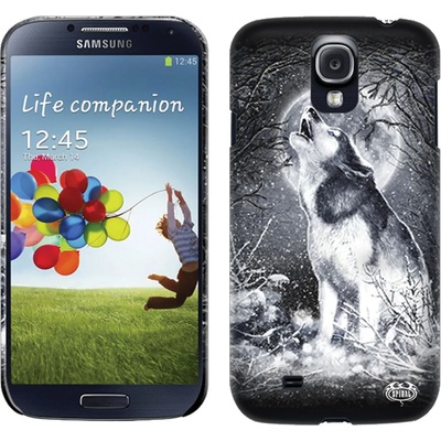капак за мобилен телефон spiral - БЯЛ wolf - samsung - tr324575